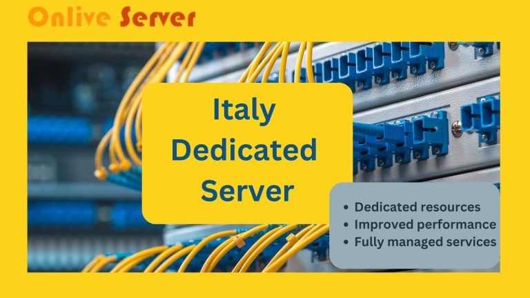 Italy Dedicated Server Hosting offers firewall and DDoS Protection.